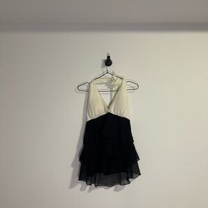 y2k babydoll halter top